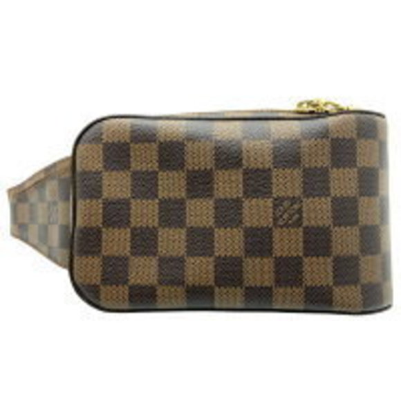 Louis Vuitton Damier Body Brown Waist Bag Geronimos - Picture 1 of 9